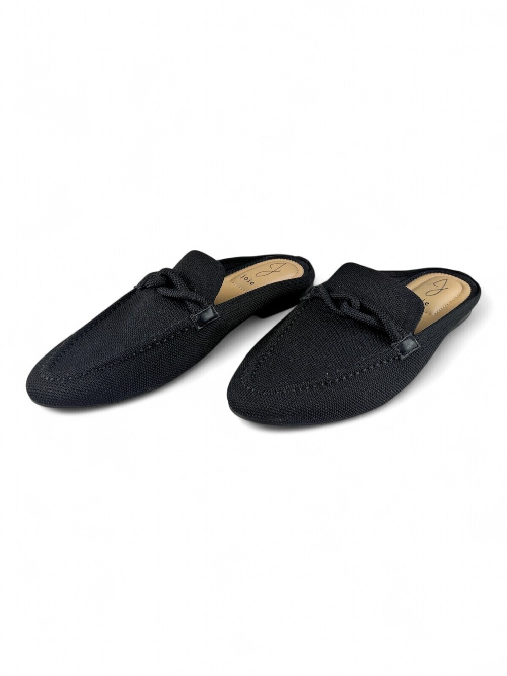 Joie Black Knit Mule Loafers Slip-On Size 9